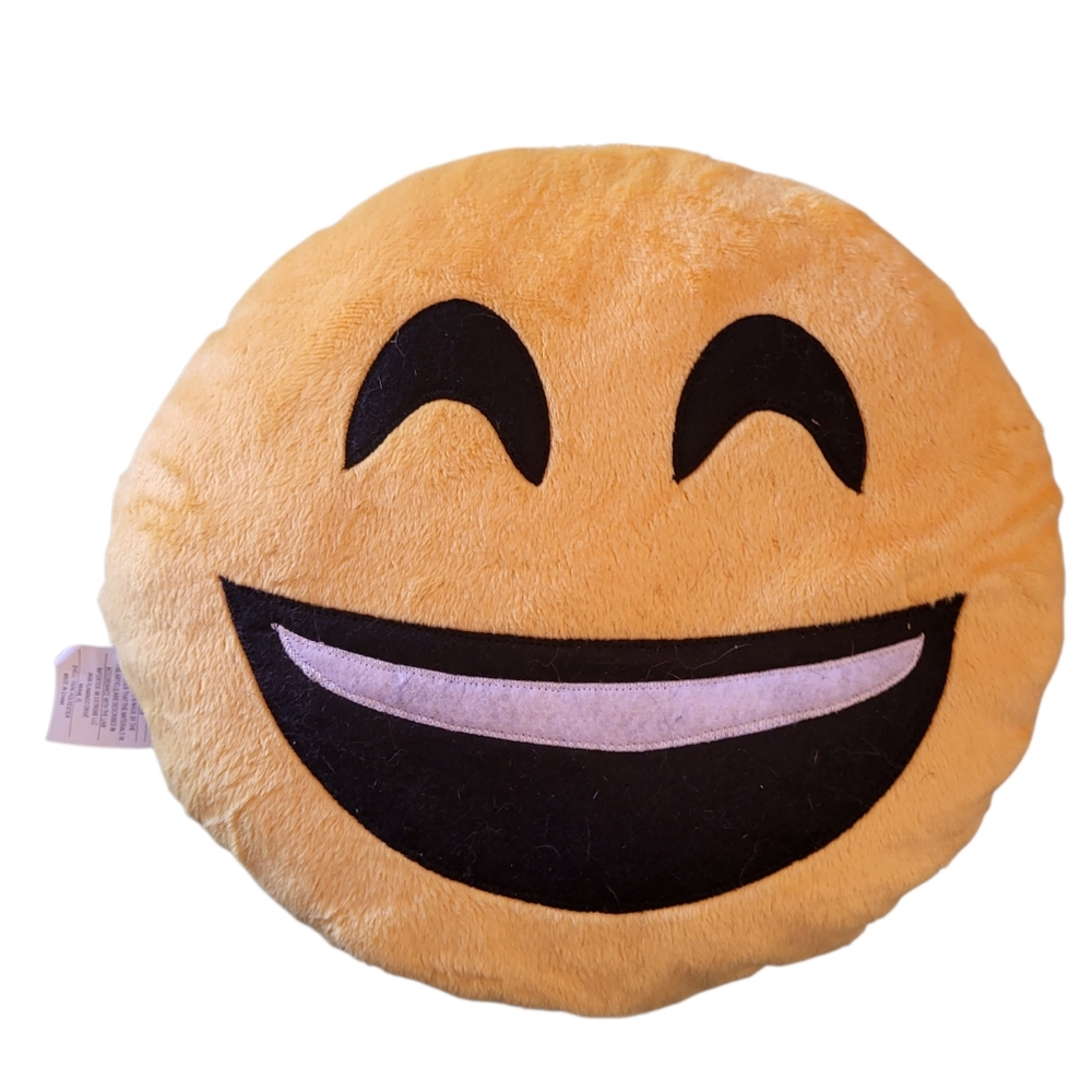 Smiling Decorative Pillow - Picture 1 of 2